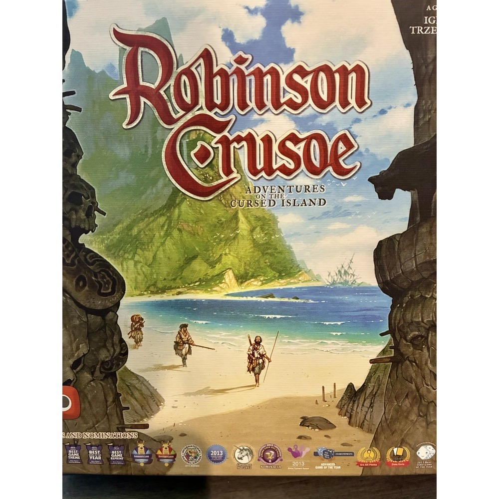 Never Played Robinson Crusoe Adventures on the Cursed Island Board Game